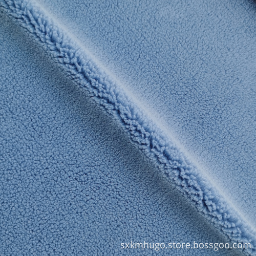 Plain Coral Fleece Offset 100% Polyester Velvet Fabric